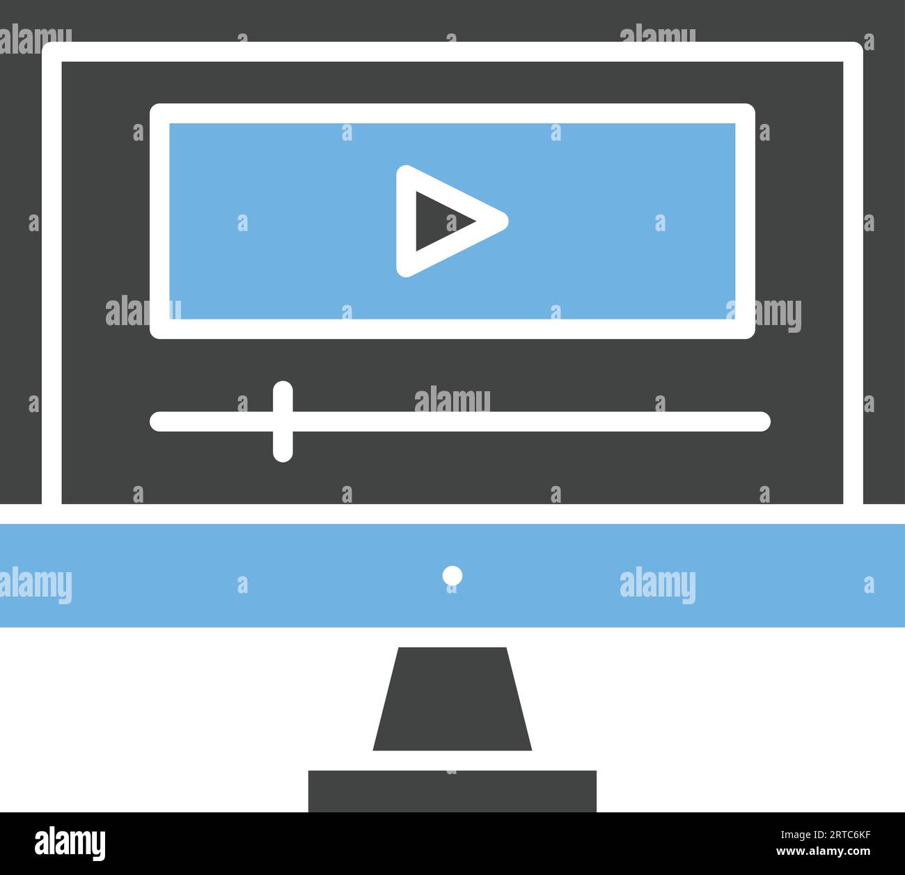 Content Production Icon image. Suitable for mobile application. Stock Vector