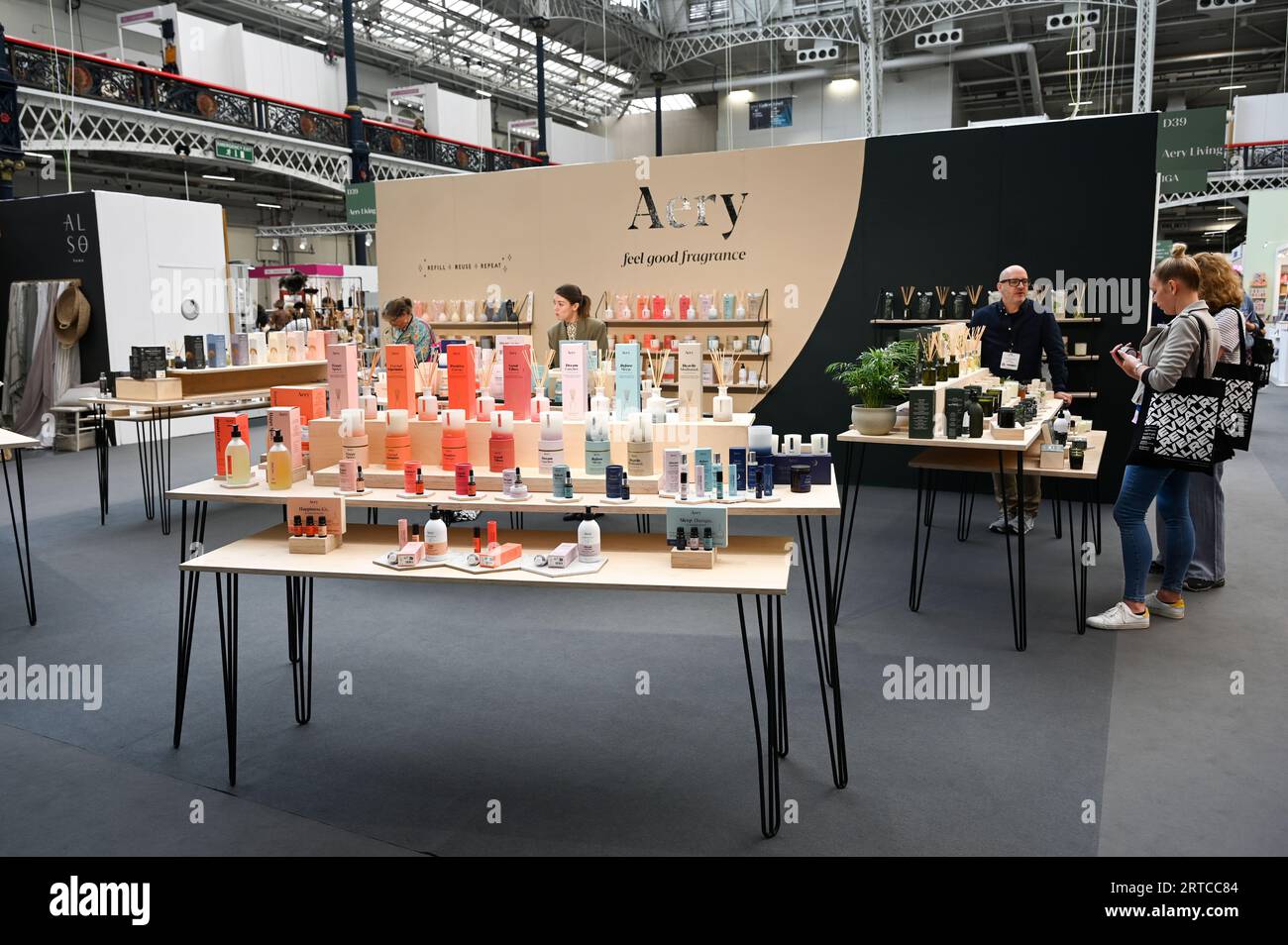 London, UK. 12th Sep, 2023. Aery exhibition at The Top Drawer London ...