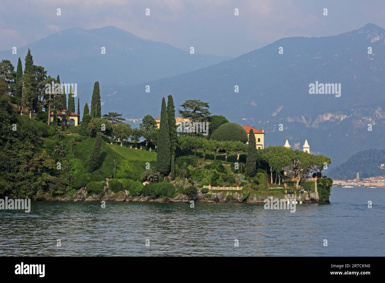 Villa de Balbianello, Sala Comacina, Lake Como, Lombardy Italy Stock Photo