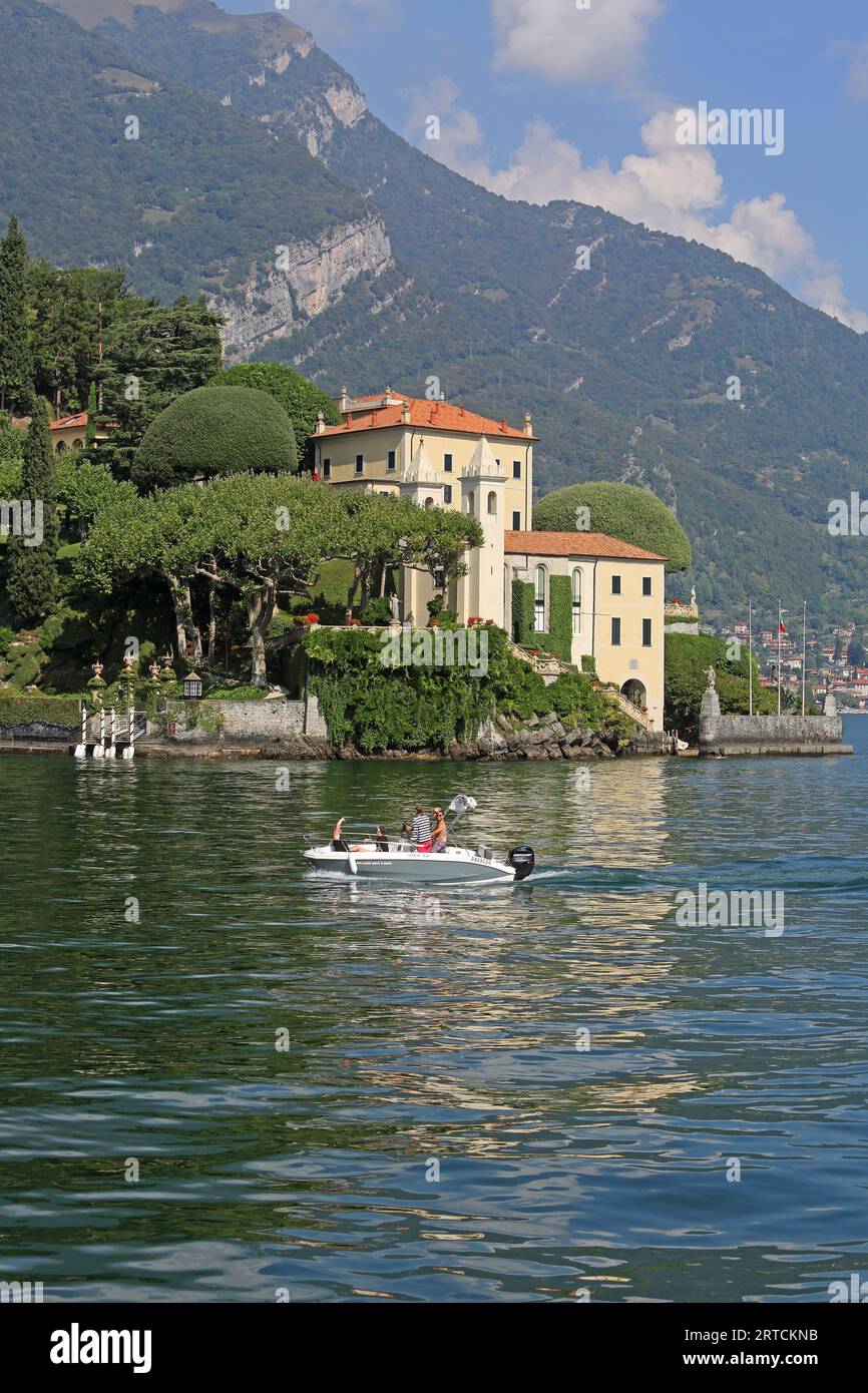 Villa de Balbianello, Sala Comacina, Lake Como, Lombardy Italy Stock Photo