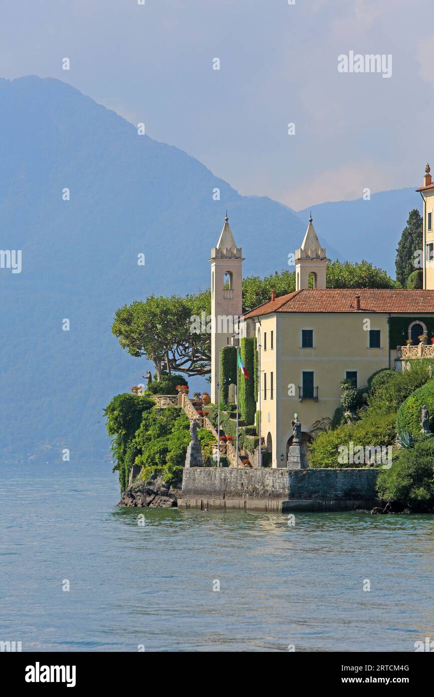 Villa de Balbianello, Sala Comacina, Lake Como, Lombardy Italy Stock Photo