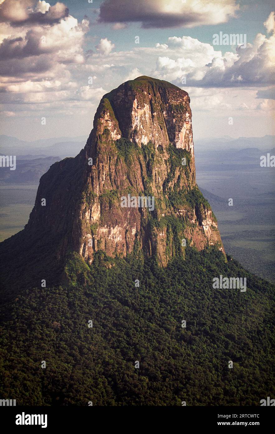 Autana tepuy, Amazonas State, Venezuela Stock Photo