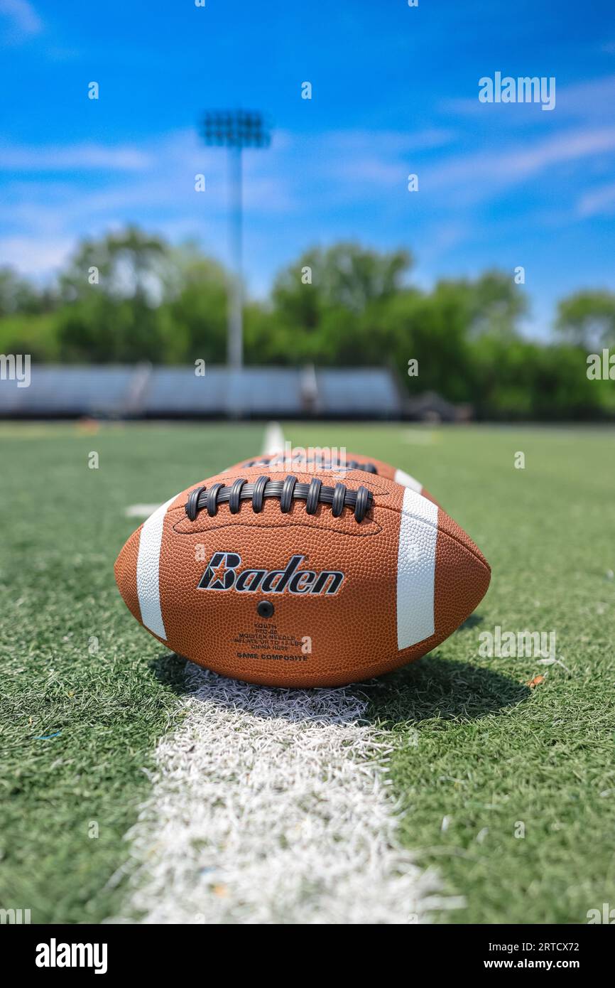 School bleachers outdoor hi-res stock photography and images - Alamy