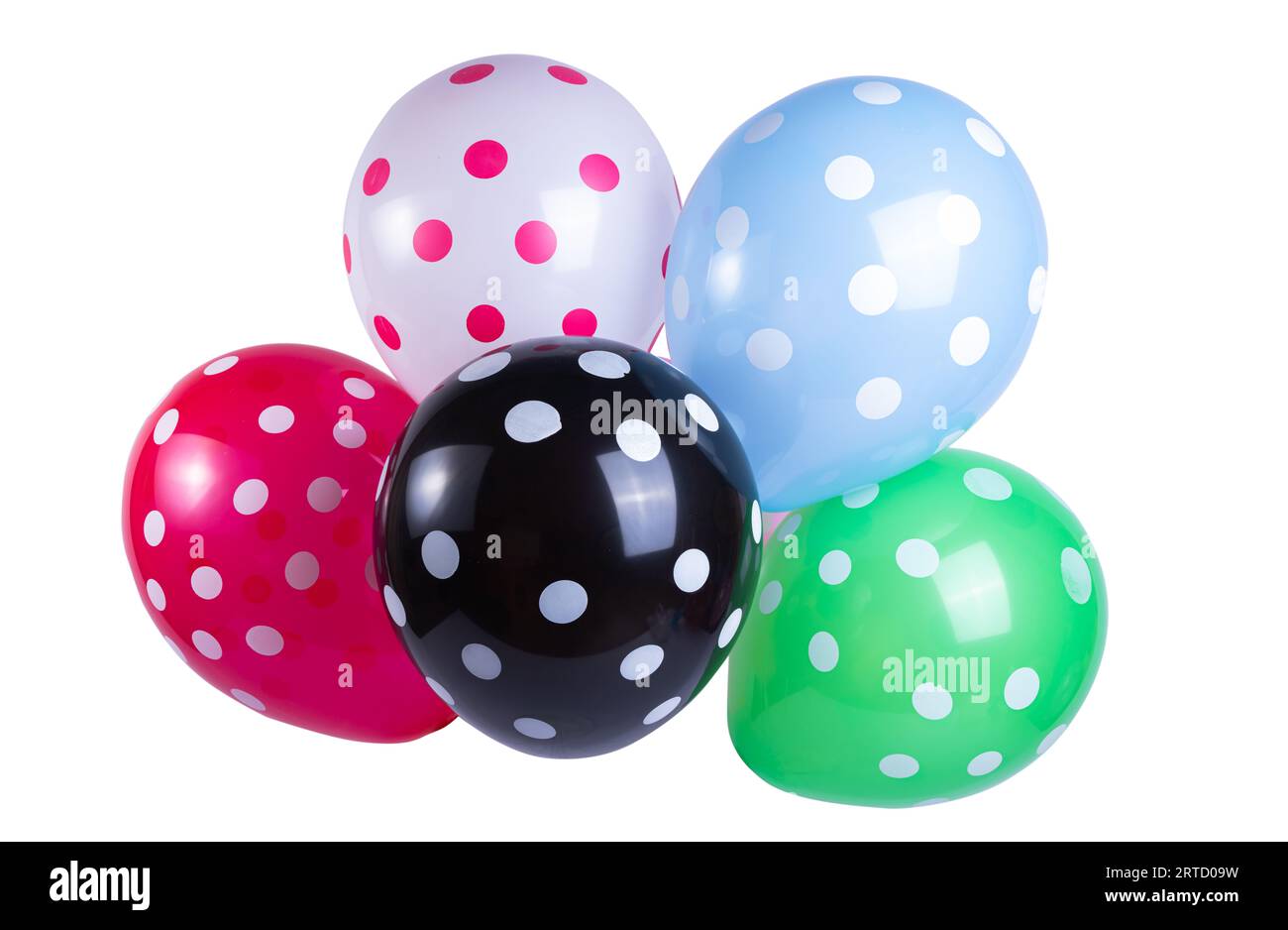 colorful bubble with net decoration for party background Stock Photo - Alamy