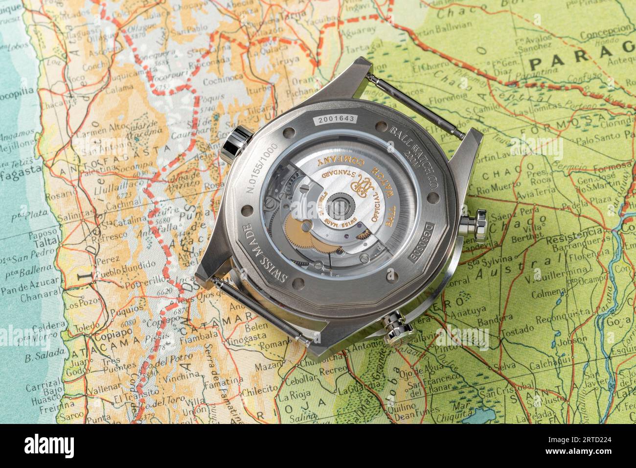 Ball Roadmaster Marine GMT Ceramic Stock Photo - Alamy