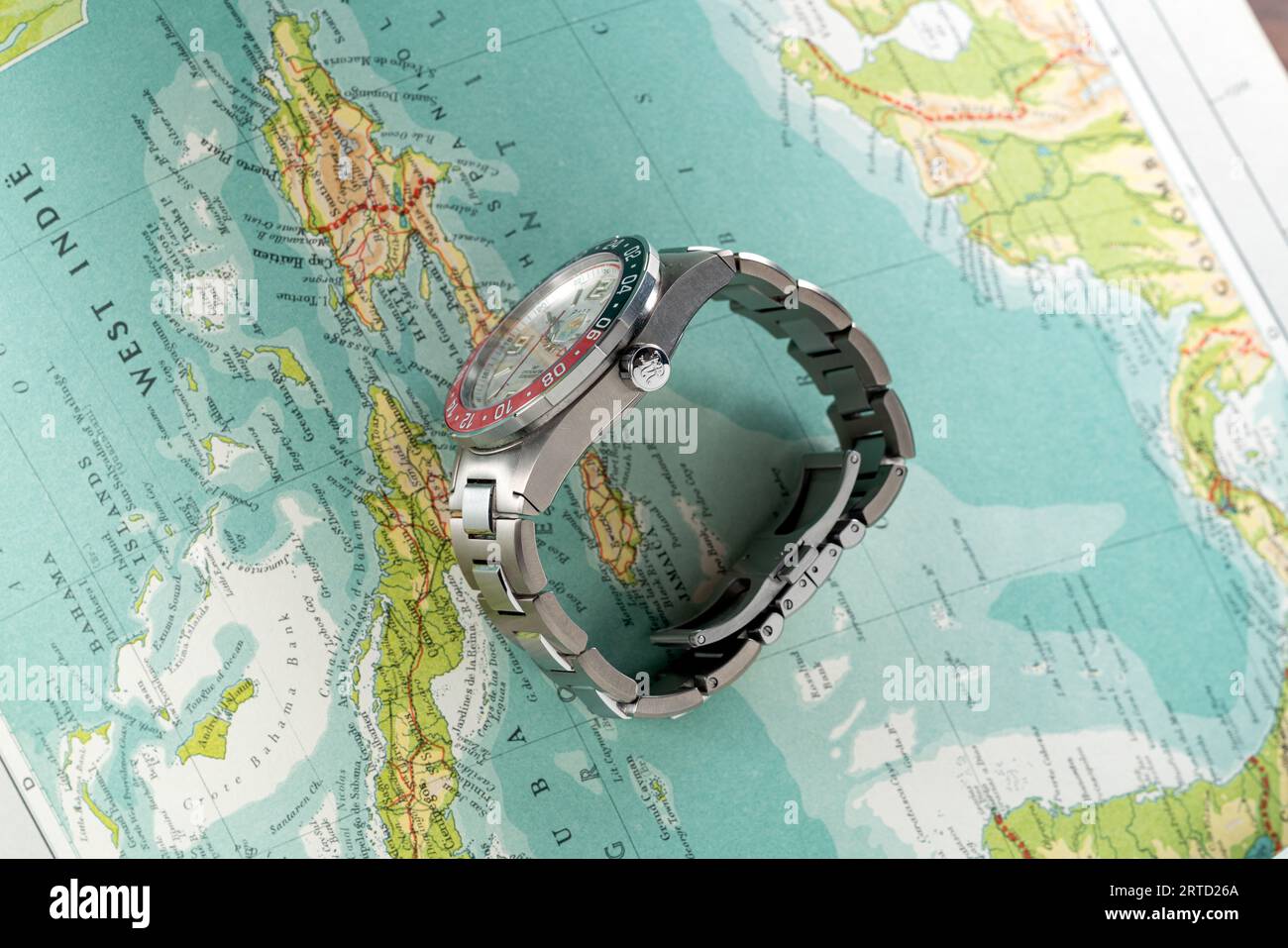 Ball Roadmaster Marine GMT Ceramic Stock Photo - Alamy
