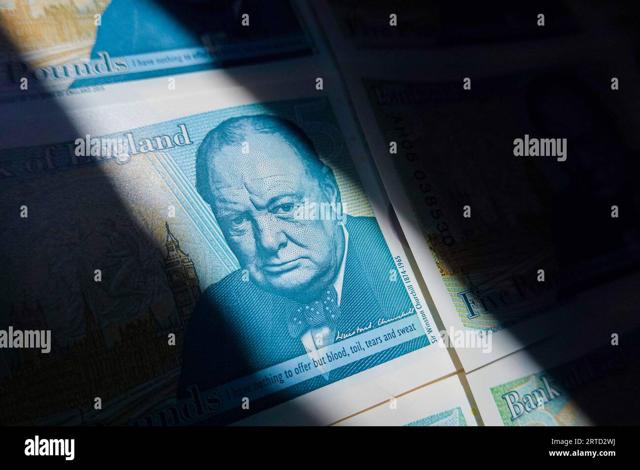 China. 09th Sep, 2023. In this photo illustration, some denominations ...