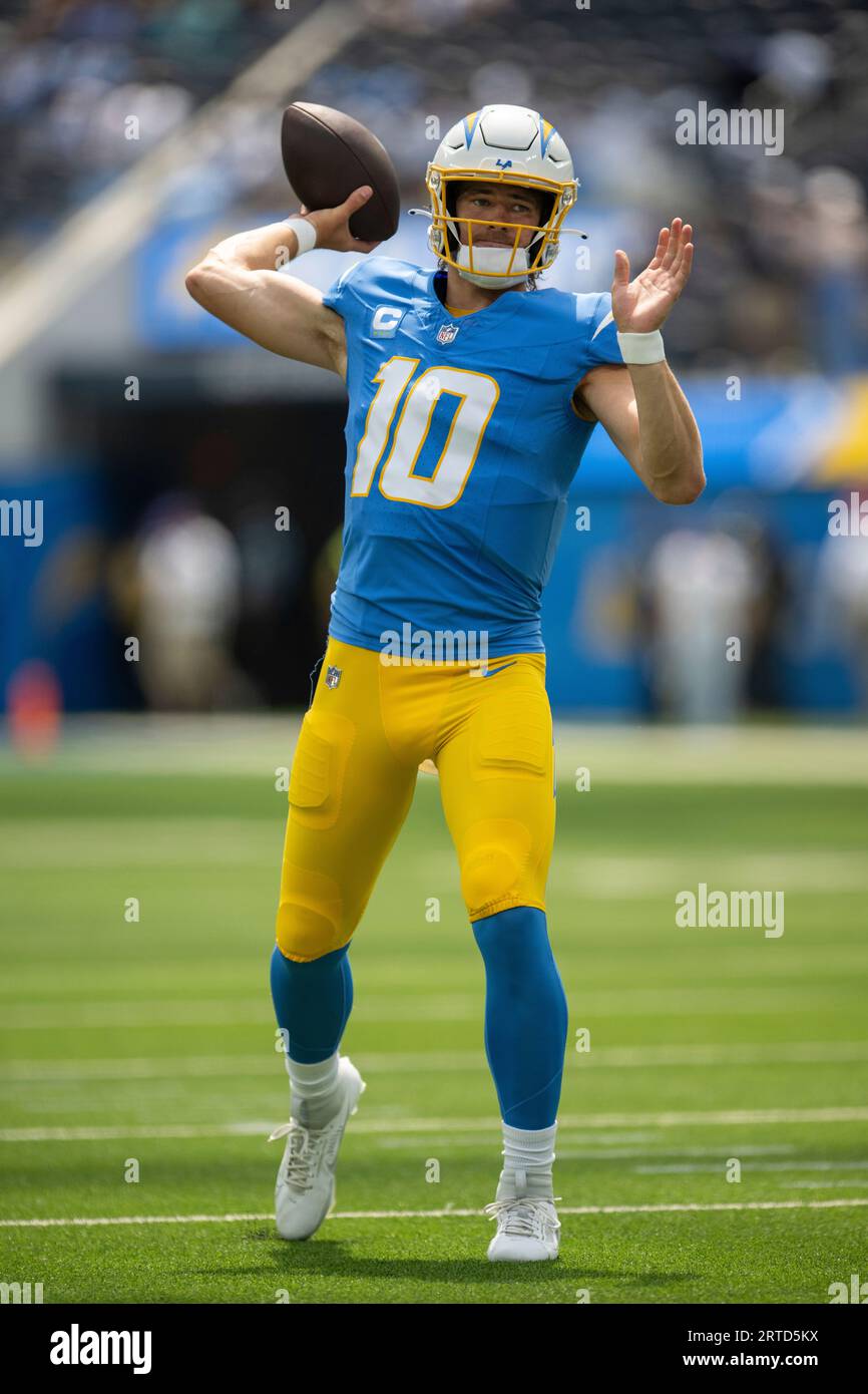 Los Angeles Chargers Quarterback Justin Herbert FUNKO Gold vinyl figure  revealed at the FUNKO Hollywood in Hollywood, CA on Friday, ?February 11,  2022. (Photo By Sthanlee B. Mirador/Sipa USA Stock Photo - Alamy