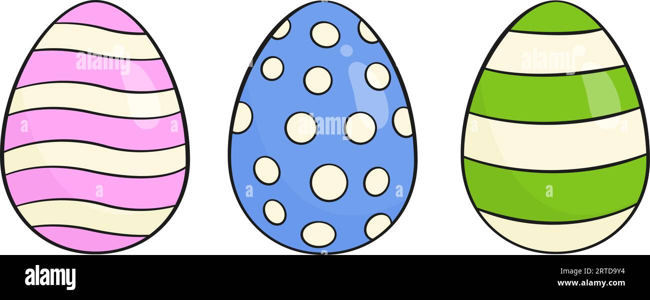 Modern easter eggs flat Stock Vector Images Alamy Modern easter eggs flat Stock Vector Images Alamy