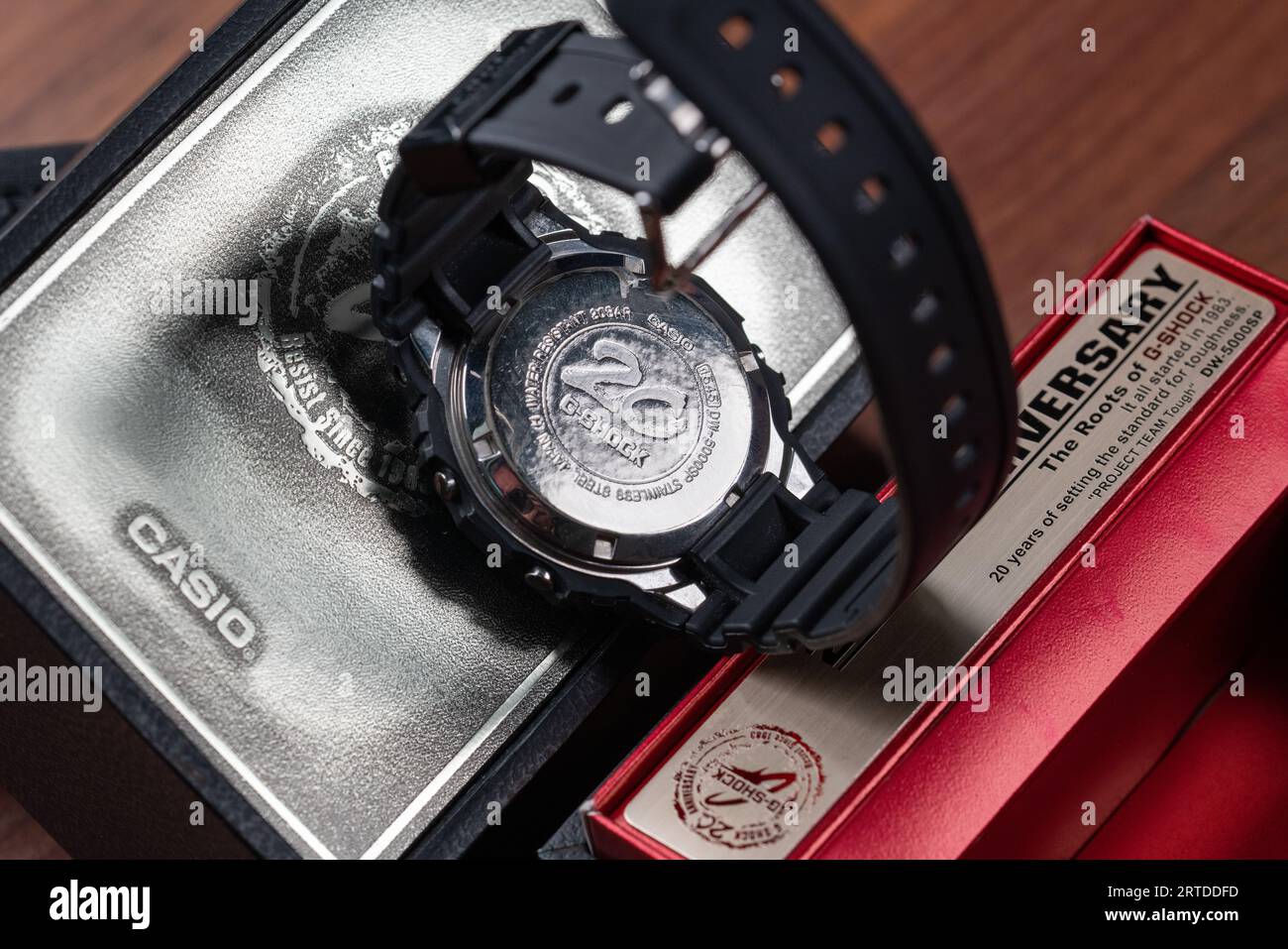 Casio DW-5000SP 20th Anniversary Stock Photo - Alamy