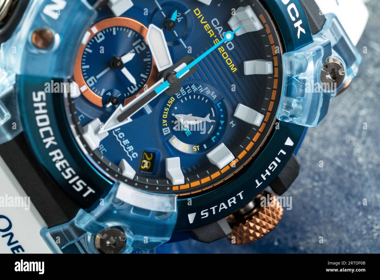 Casio G-Shock Frogman GWF-A1000K-2AJR ICERC 30th Stock Photo - Alamy