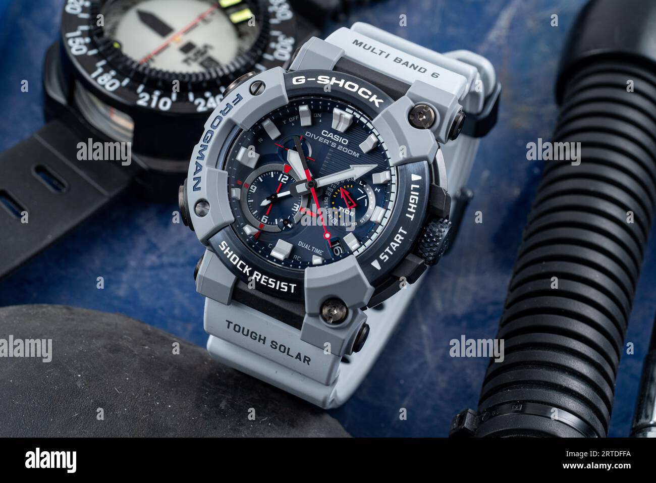 Casio G shock Frogman Royal Navy GWF A1000RN 8AER Stock Photo Alamy