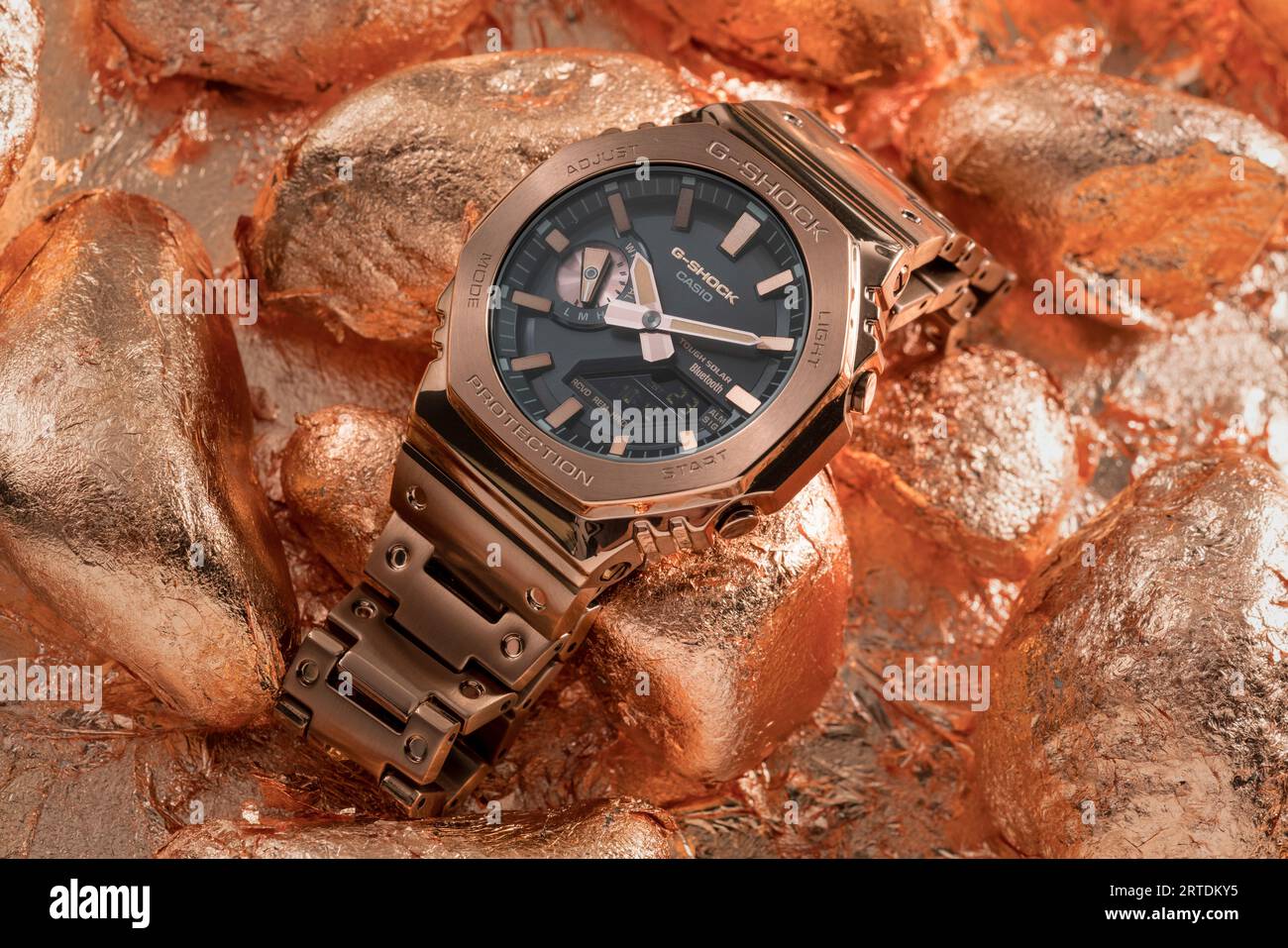 Casio g shock gm 2100 stock photo alamy