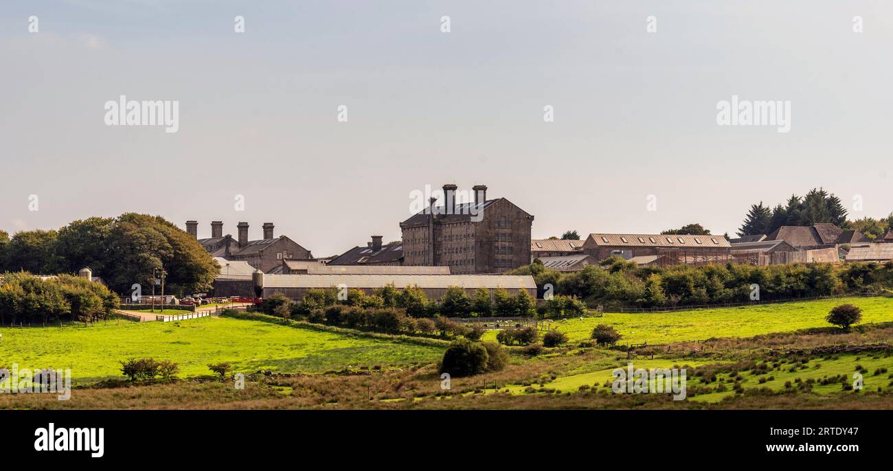 Princetown, Dartmoor, Devon, England, UK. 4th September 2023. Farm