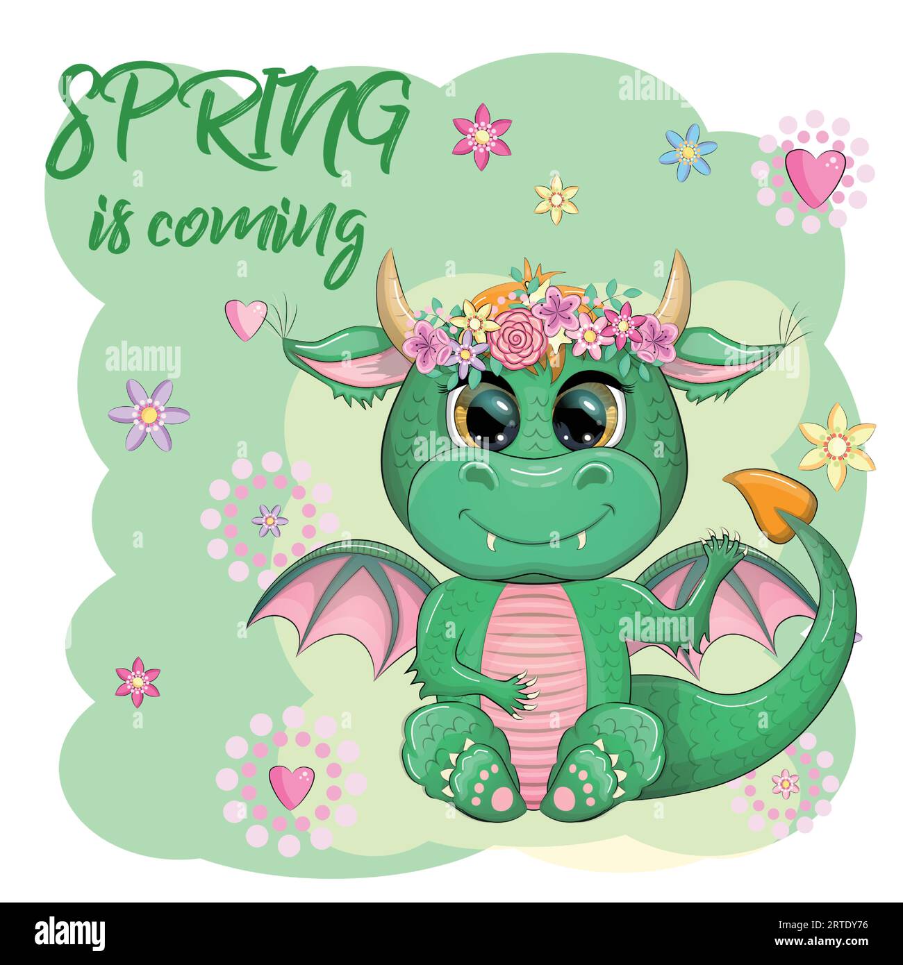 cute-cartoon-green-baby-dragon-with-horns-and-wings-symbol-of-2024