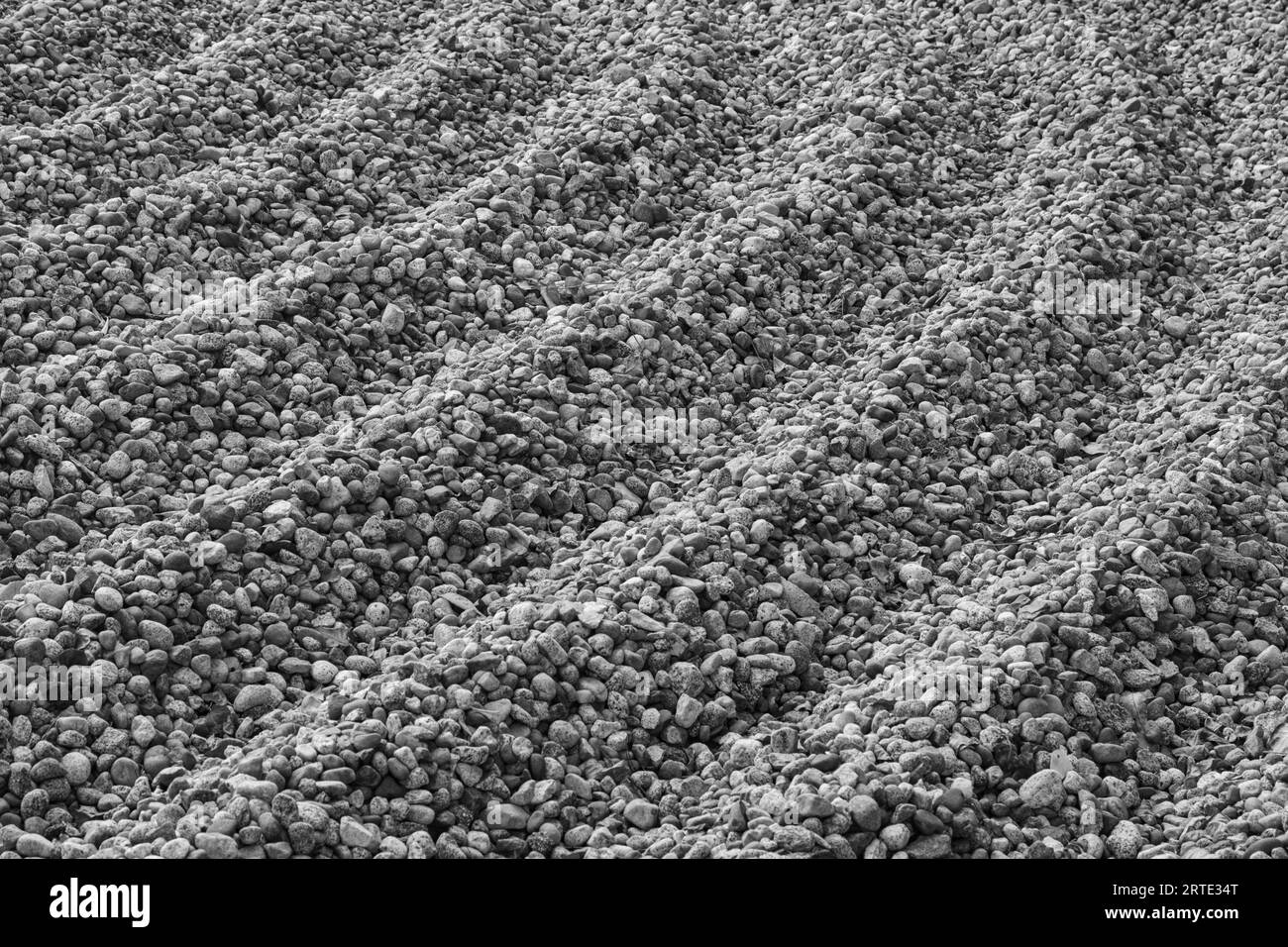 Zen stone sculpture in the stone garden of VanDusen Gardens in