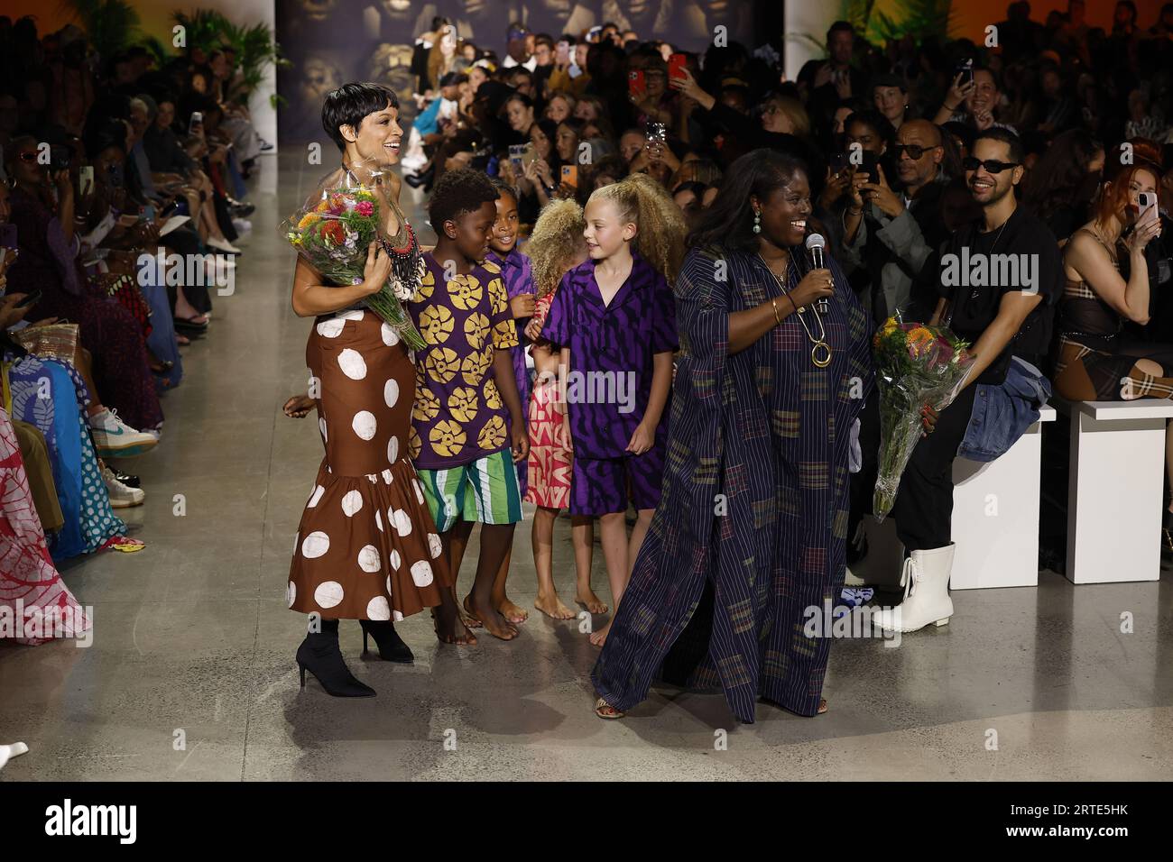 New York, USA. 10th Sep, 2023. Co-founder's Rosario Dawson and Abrima