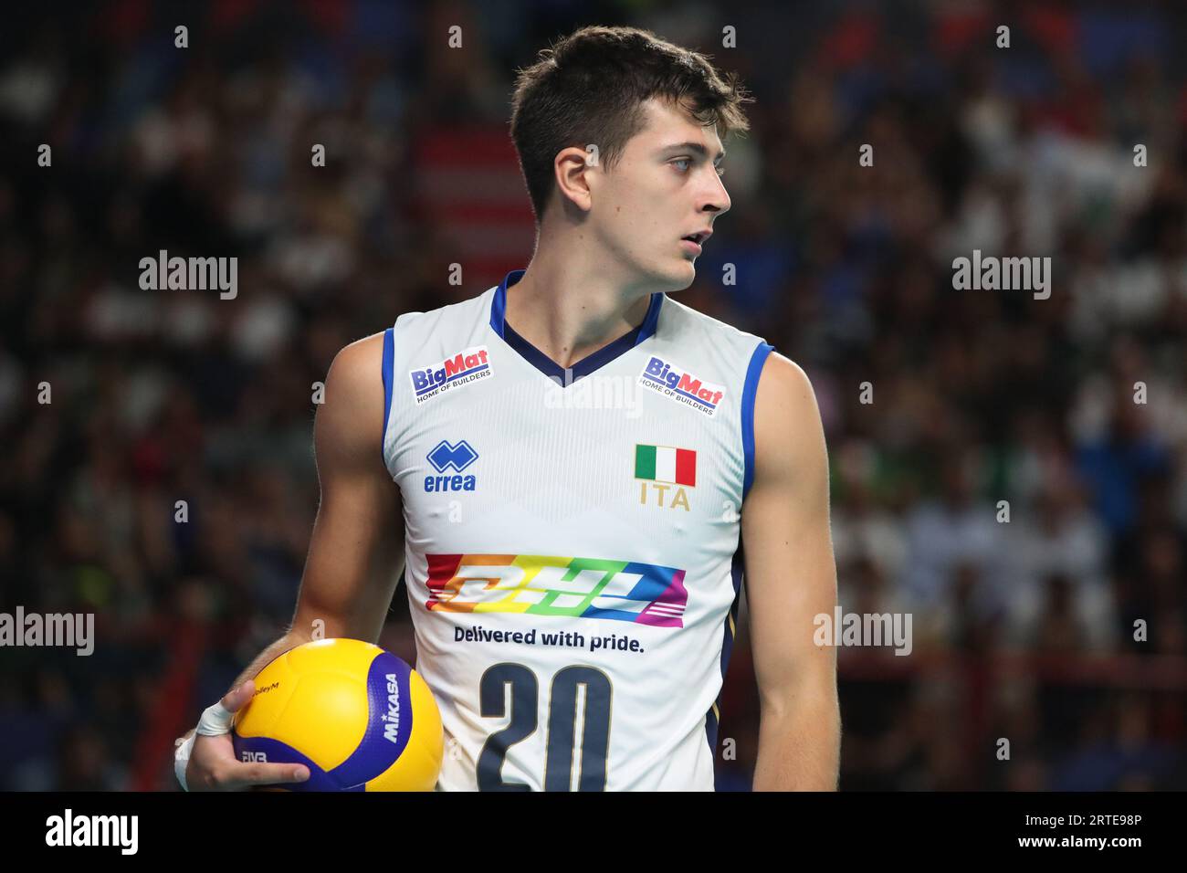 Bari, Italy. 12th Sep, 2023. Italy's Tommaso Rinaldi during Quarter ...