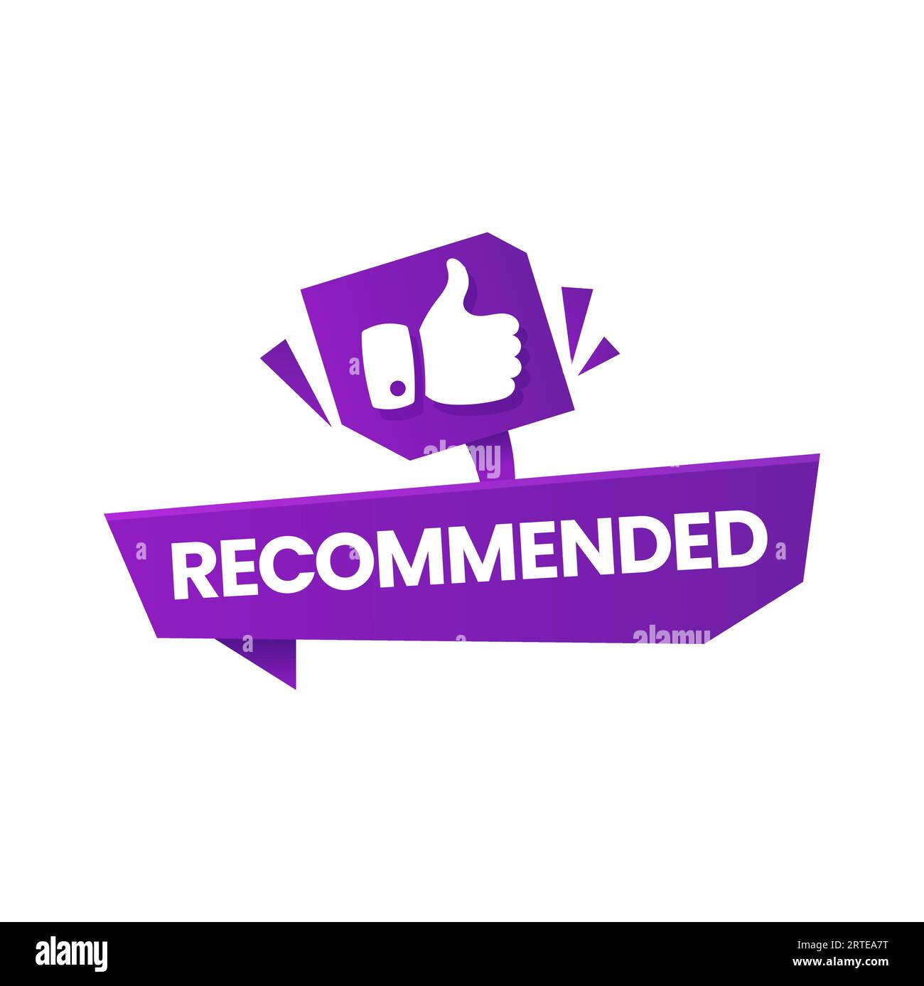Approved and recommended by customer hi-res stock photography and ...