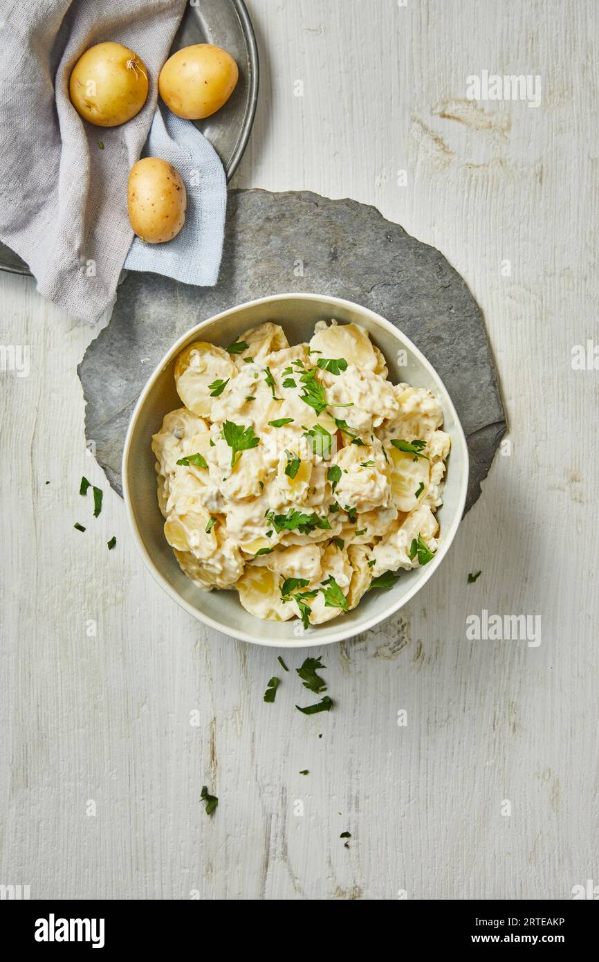 Classic potato salad recipe hi-res stock photography and images - Alamy