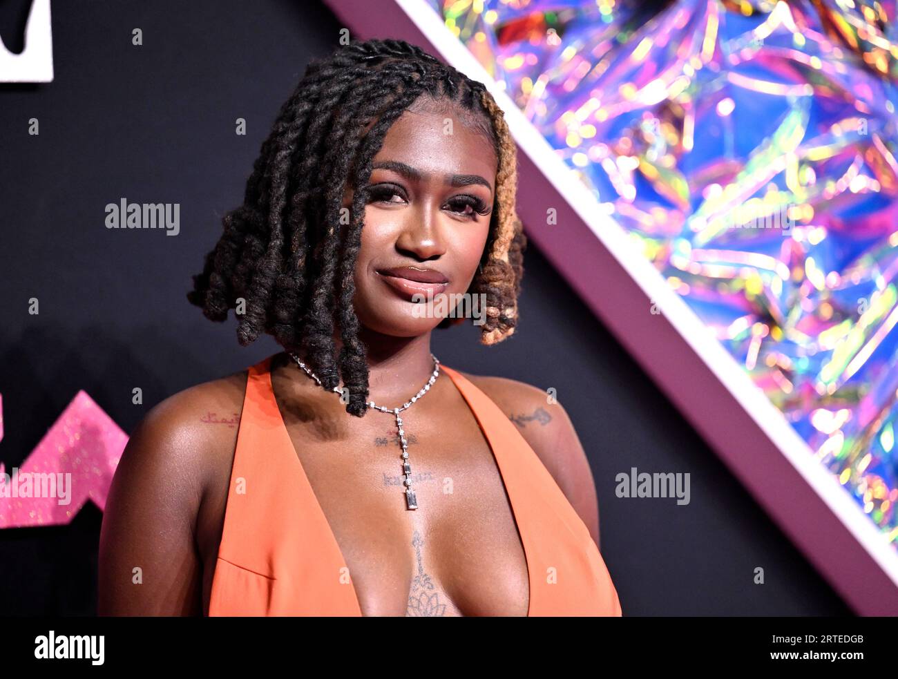 Kaliii arrives at the MTV Video Music Awards on Tuesday, Sept. 12, 2023