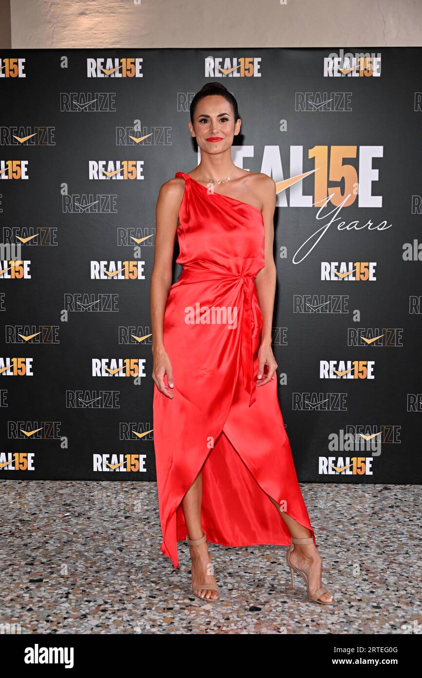Milan, Italy. 12th Sep, 2023. Milan, 15th anniversary of Realize Networks, the first Talent Agency in Italy to operate in the world of food. In the photo Michela Coppa Credit: Independent Photo Agency/Alamy Live News Stock Photo