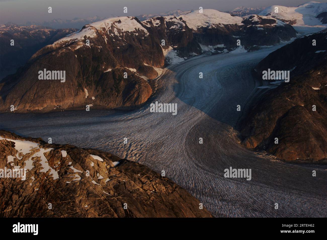 LeConte glacier in Stikine ice field near Petersburg, Alaska, USA; Alaska, United States of America Stock Photo