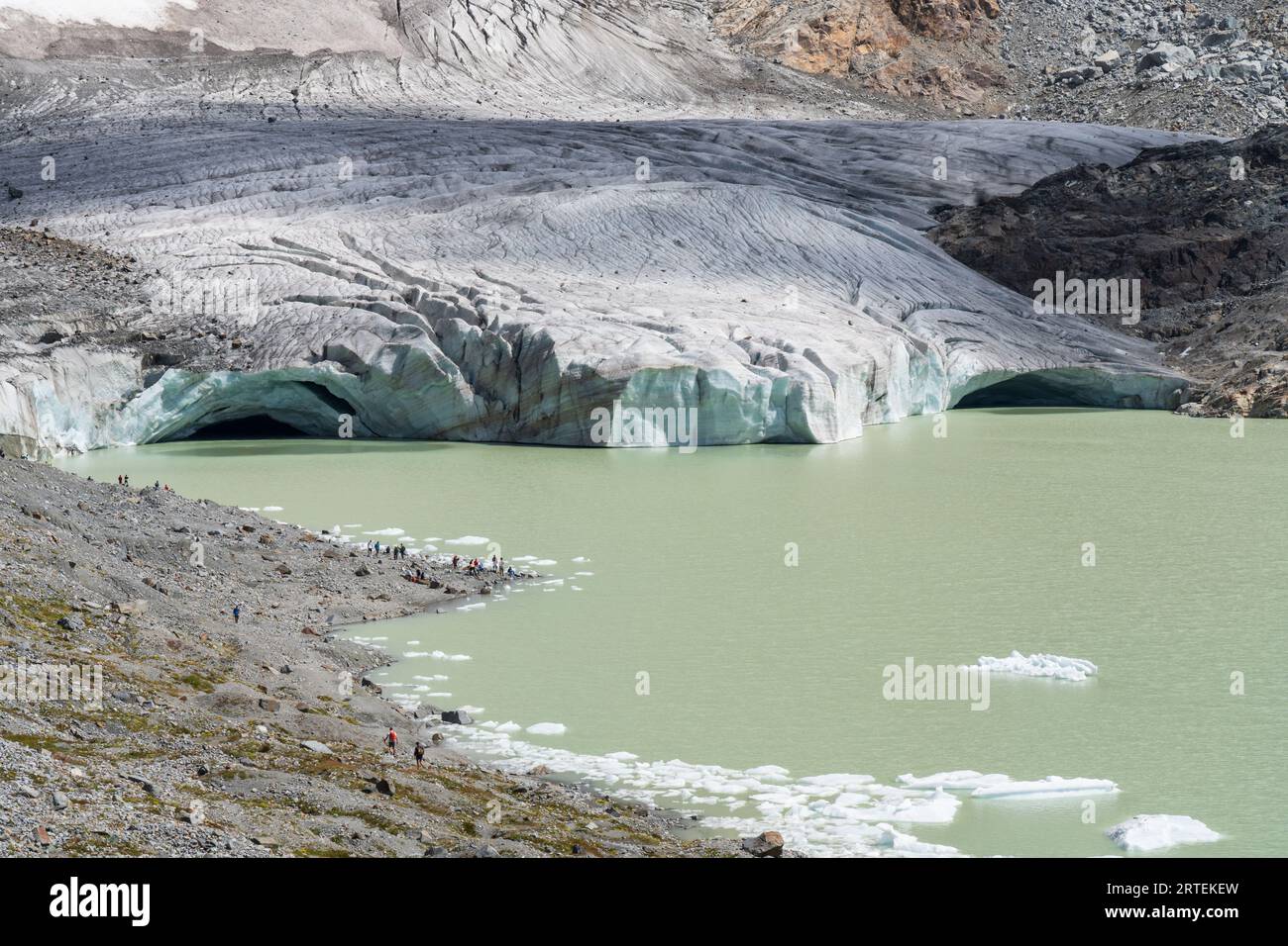 The fellaria glacier ice fall hi-res stock photography and images - Alamy