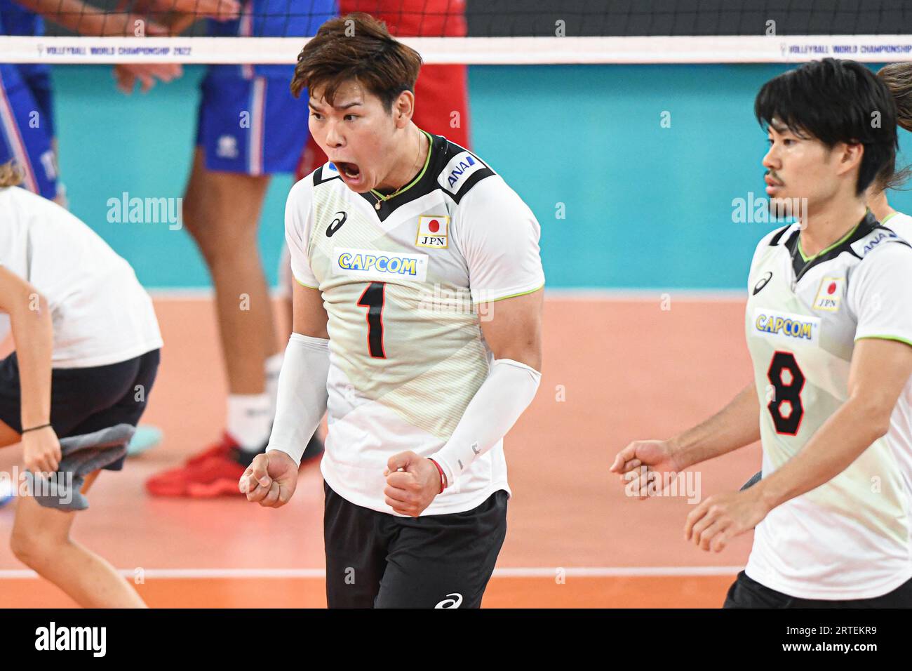 Yuji Nishida, Sekita Masahiro (Japan). Volleyball World Championship