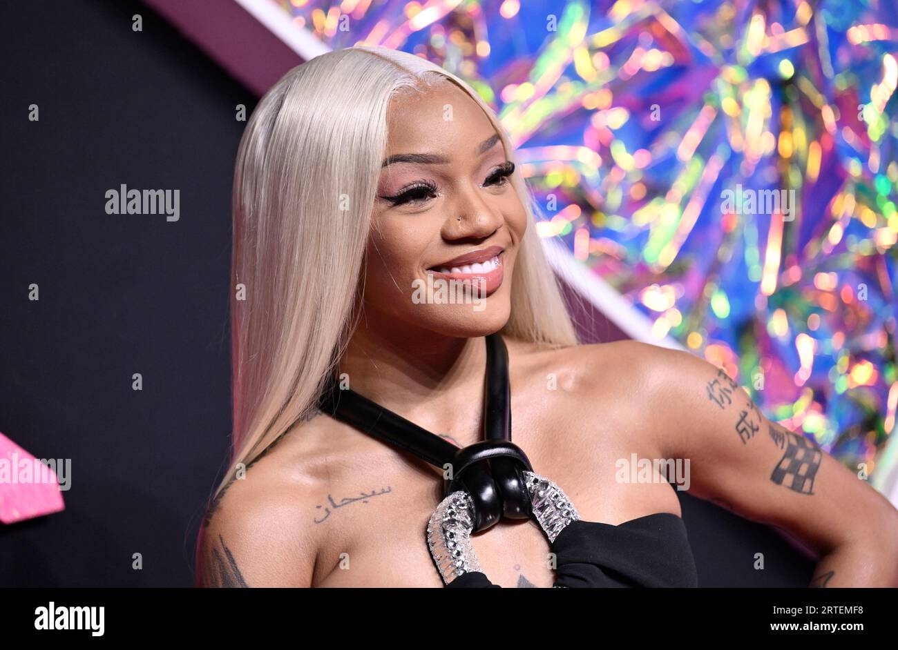 GloRilla arrives at the MTV Video Music Awards on Tuesday, Sept. 12