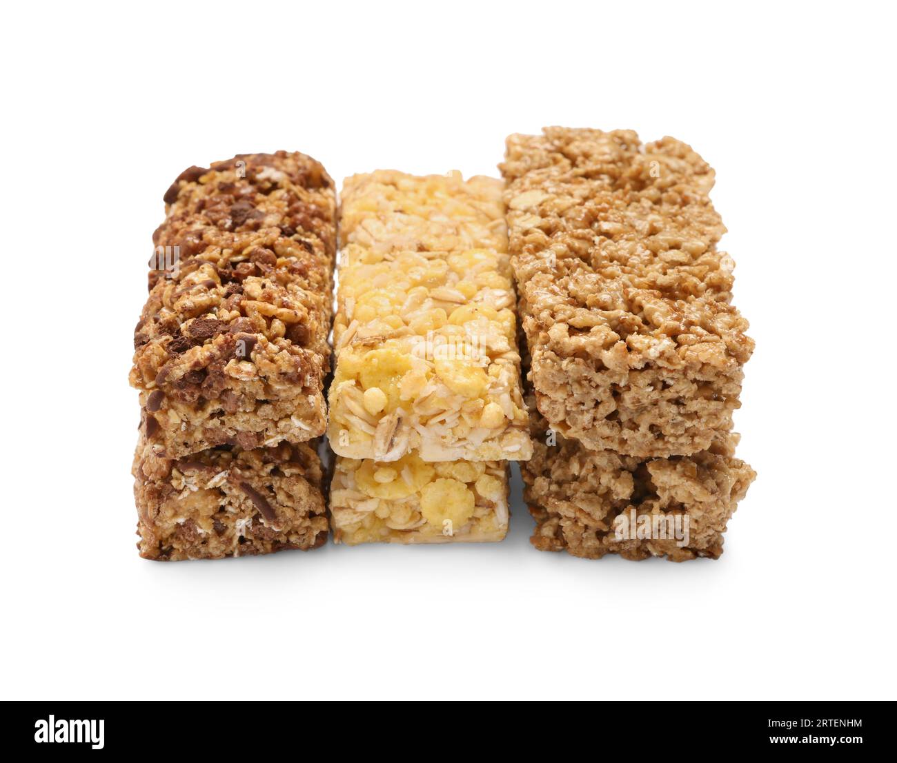 Different tasty granola bars hi-res stock photography and images - Alamy