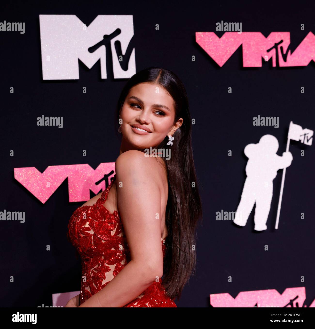 Newark, New Jersey, USA. 12th Sep, 2023. Selena Gomez. 2023 MTV Video Music  Awards held at the Prudential Center. Credit: Shawn  Punch/AdMedia/Newscom/Alamy Live News Stock Photo - Alamy