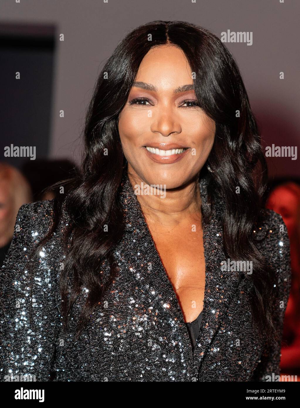 New York, New York, USA. 12th Sep, 2023. Actress Angela Bassett attends Pamella Roland fashion show during New York Spring/Summer 2023 Fashion Week at Spring Studios on September 12, 2023 (Credit Image: © Lev Radin/ZUMA Press Wire) EDITORIAL USAGE ONLY! Not for Commercial USAGE! Stock Photo