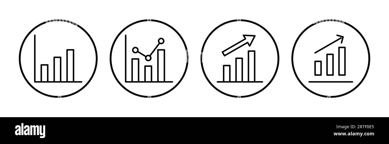 Growing graph Icon vector. Chart icon. Graph Icon Stock Vector Image ...