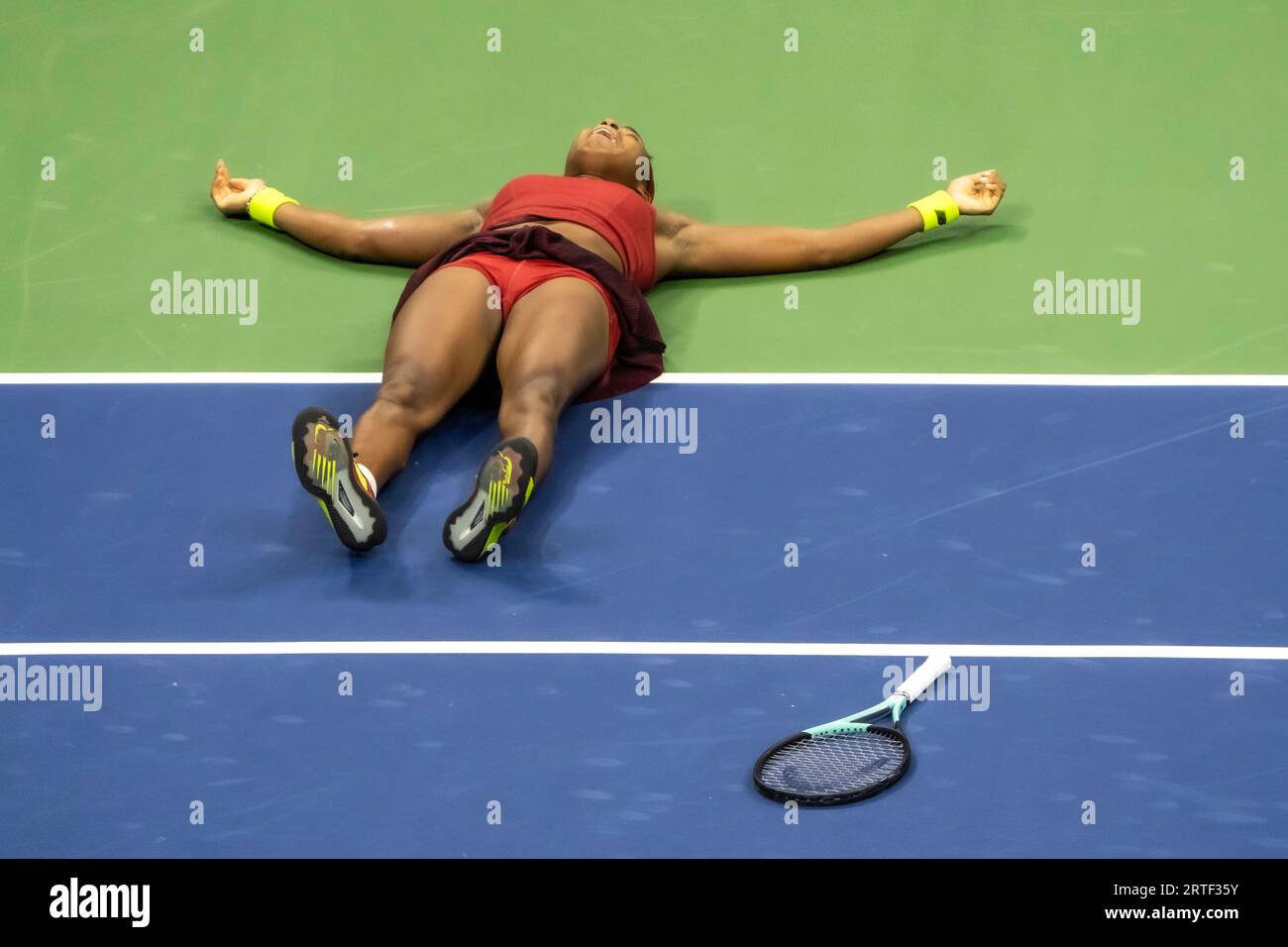 Coco Gauff (USA) wins the Women's Singles Finals at the 2023 US Open