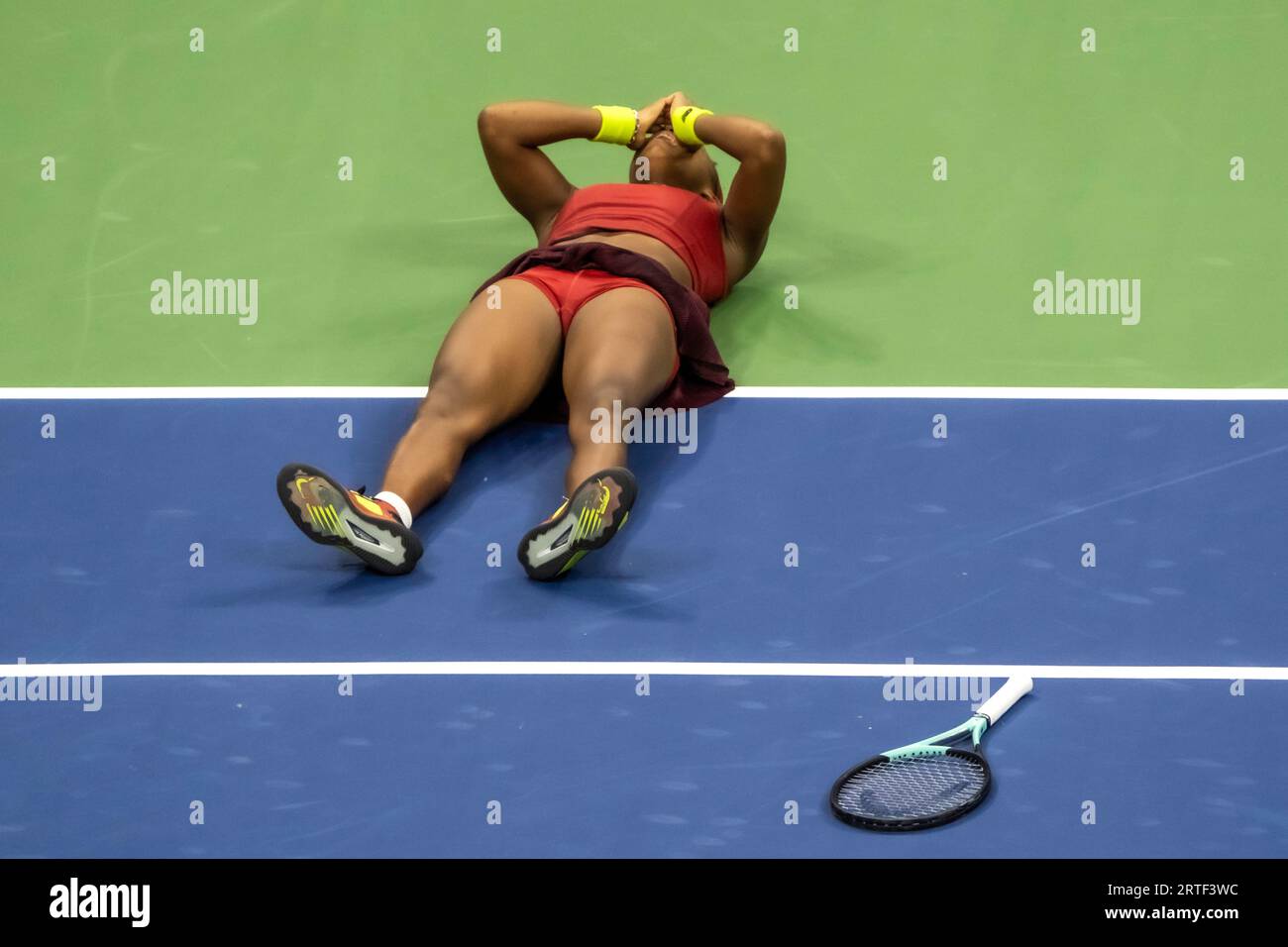 Coco Gauff (USA) wins the Women's Singles Finals at the 2023 US Open