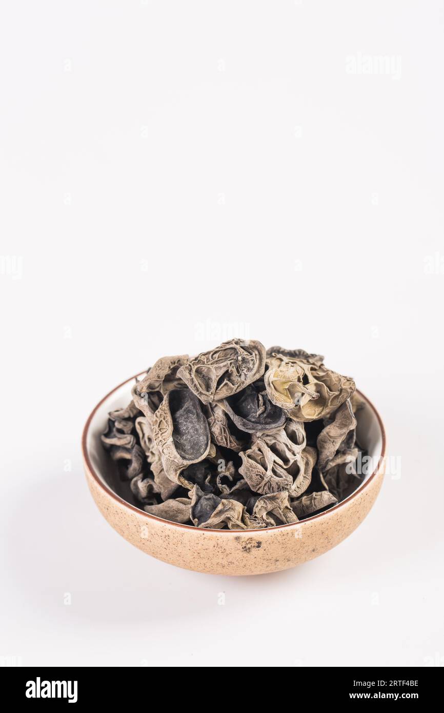Dry black fungus, Chinese black mushroom or tree black muer mushroom