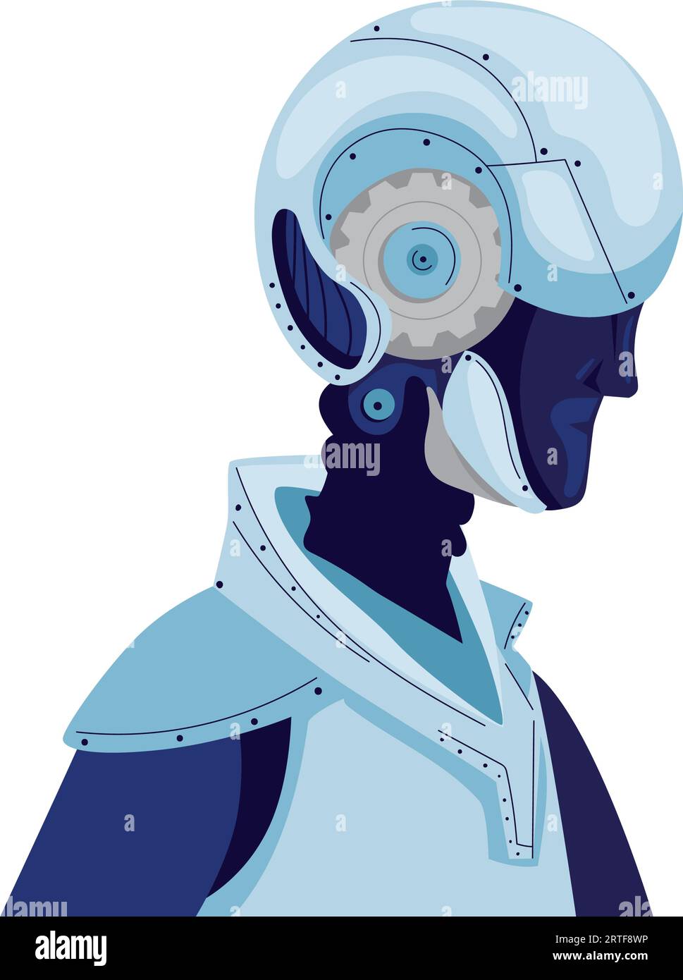 robot ai technology futuristic Stock Vector Image & Art - Alamy