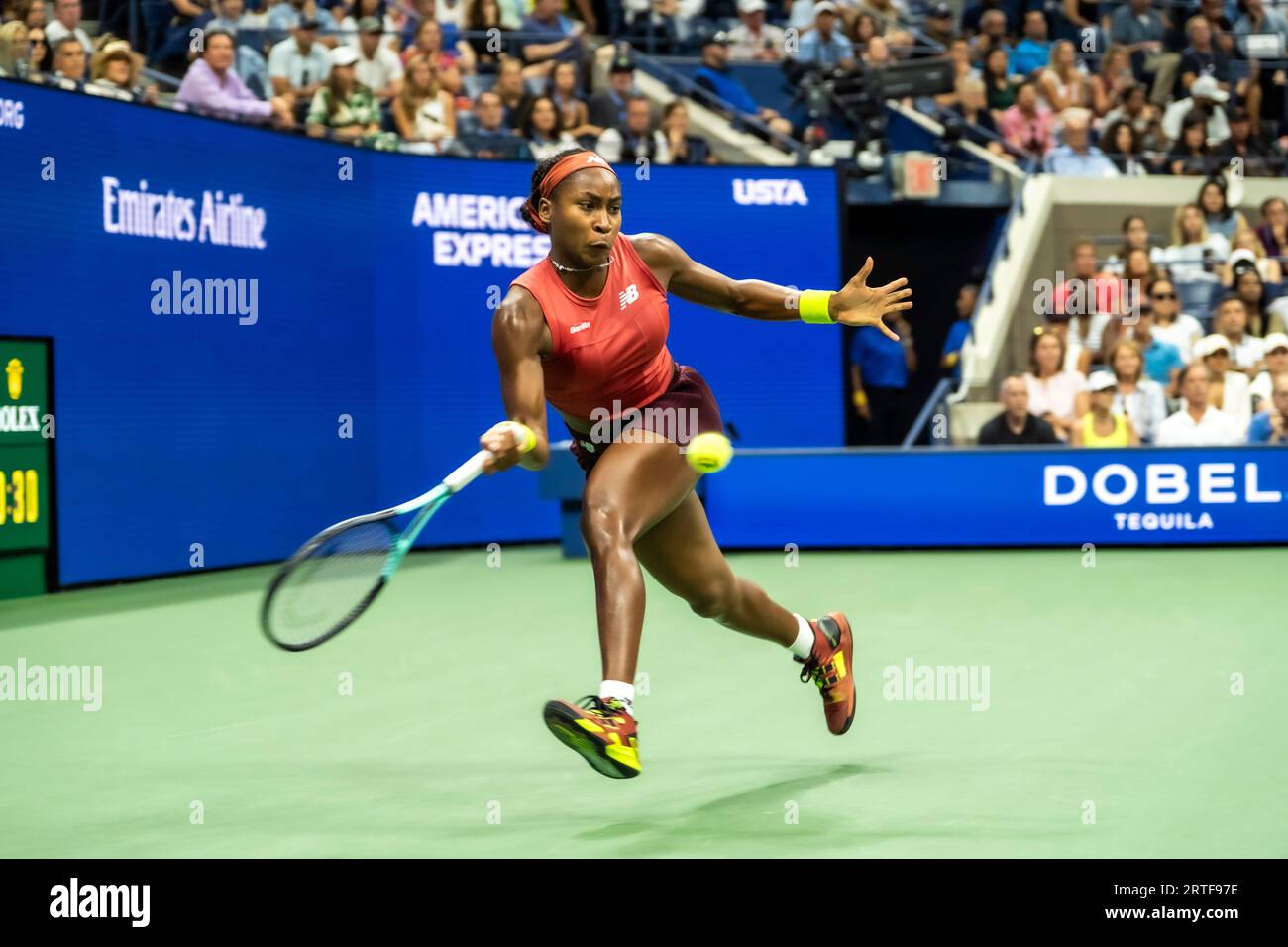Coco Gauff (USA) wins the Women's Singles Finals at the 2023 US Open