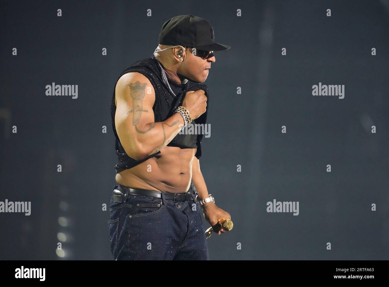 LL Cool J performs during the MTV Video Music Awards on Tuesday, Sept