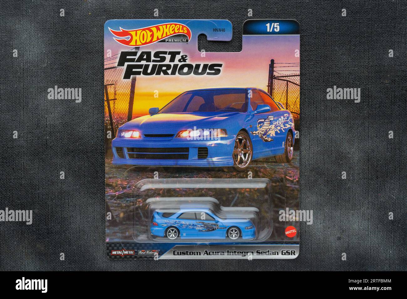 Doha, Qatar Sept 13, 2023 Pack of Fast and Furious die cast car