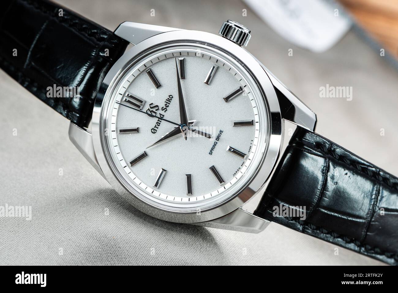 Grand Seiko Spring Drive 8 Day SBGD201 Stock Photo Alamy