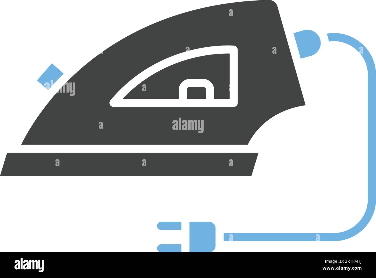 Iron Icon image. Suitable for mobile application. Stock Vector