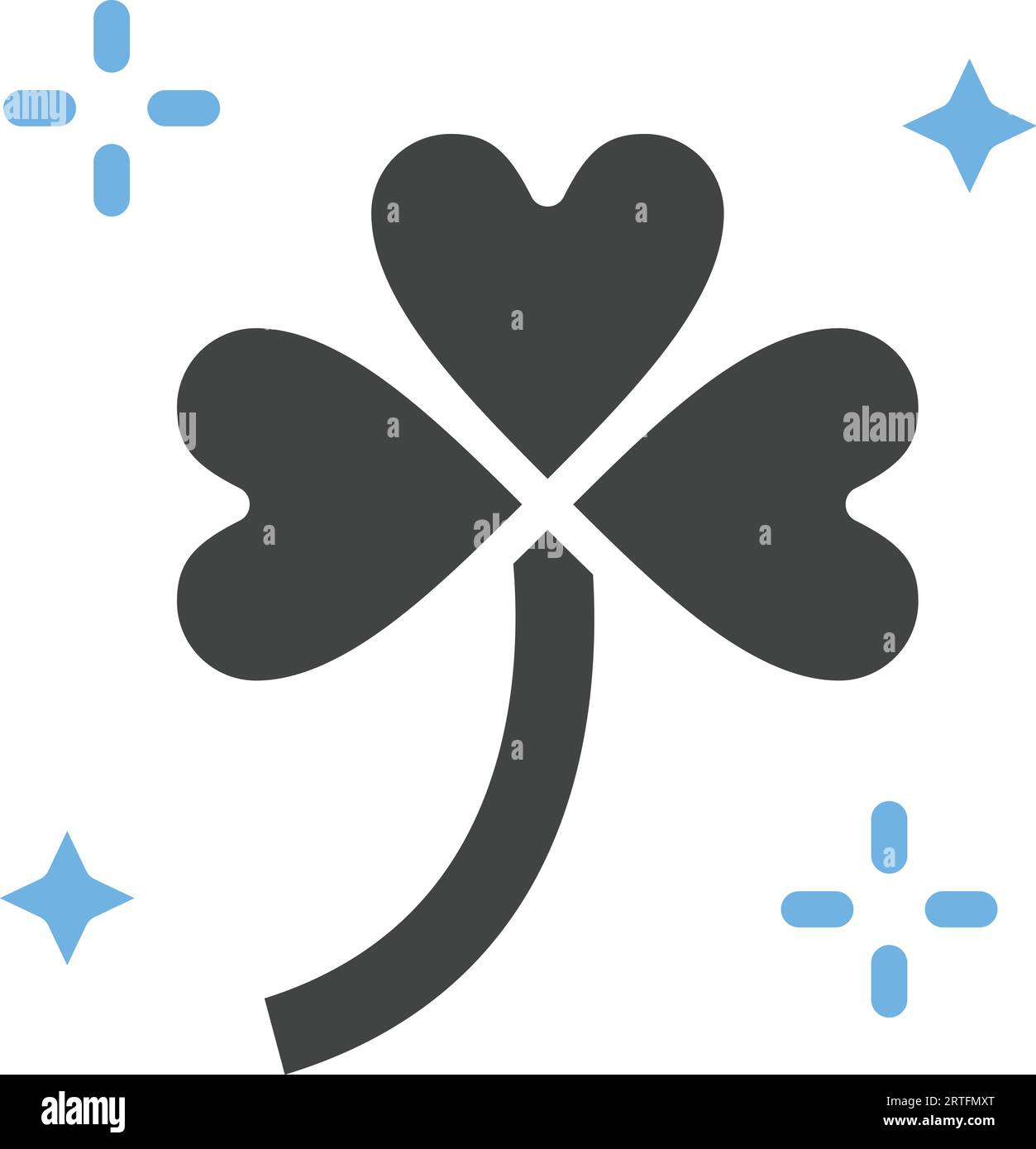 Irish Icon image. Suitable for mobile application. Stock Vector