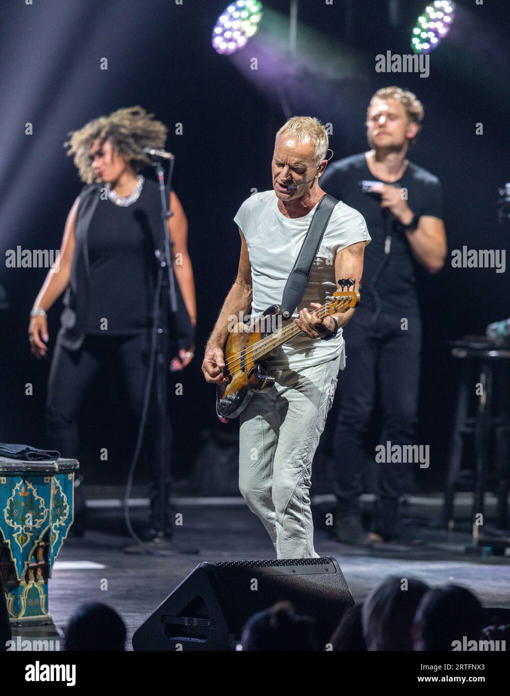 Miami, United States Of America. 12th Sep, 2023. HOLLYWOOD, FL- SEP 12: Sting performs at “Hard Rock Live at Seminole Hard Rock Hotel & Casino Hollywood on September 12, 2023 in Hollywood, Florida. (Photo by Alberto E. Tamargo/Sipa USA) Credit: Sipa USA/Alamy Live News Stock Photo