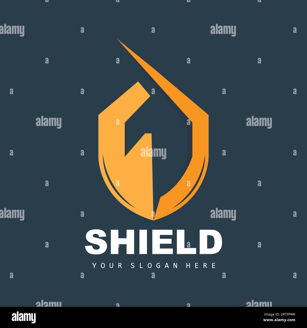 Shield Logo, Safe And Strong Security Vector, Design, Protection Simple ...