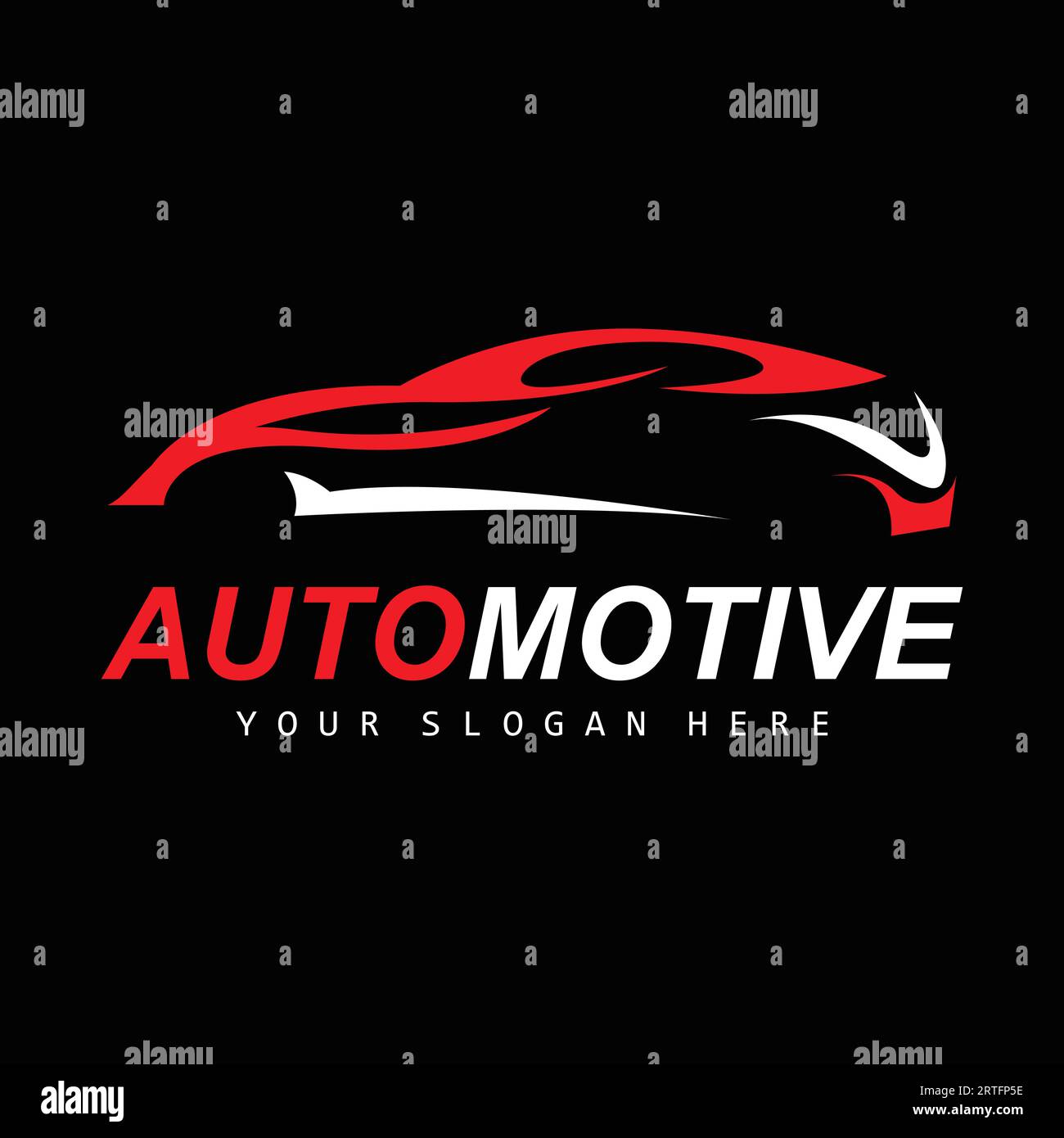 Car Logo, Automotive Repair Vector, Repair Garage Brand Design, Car