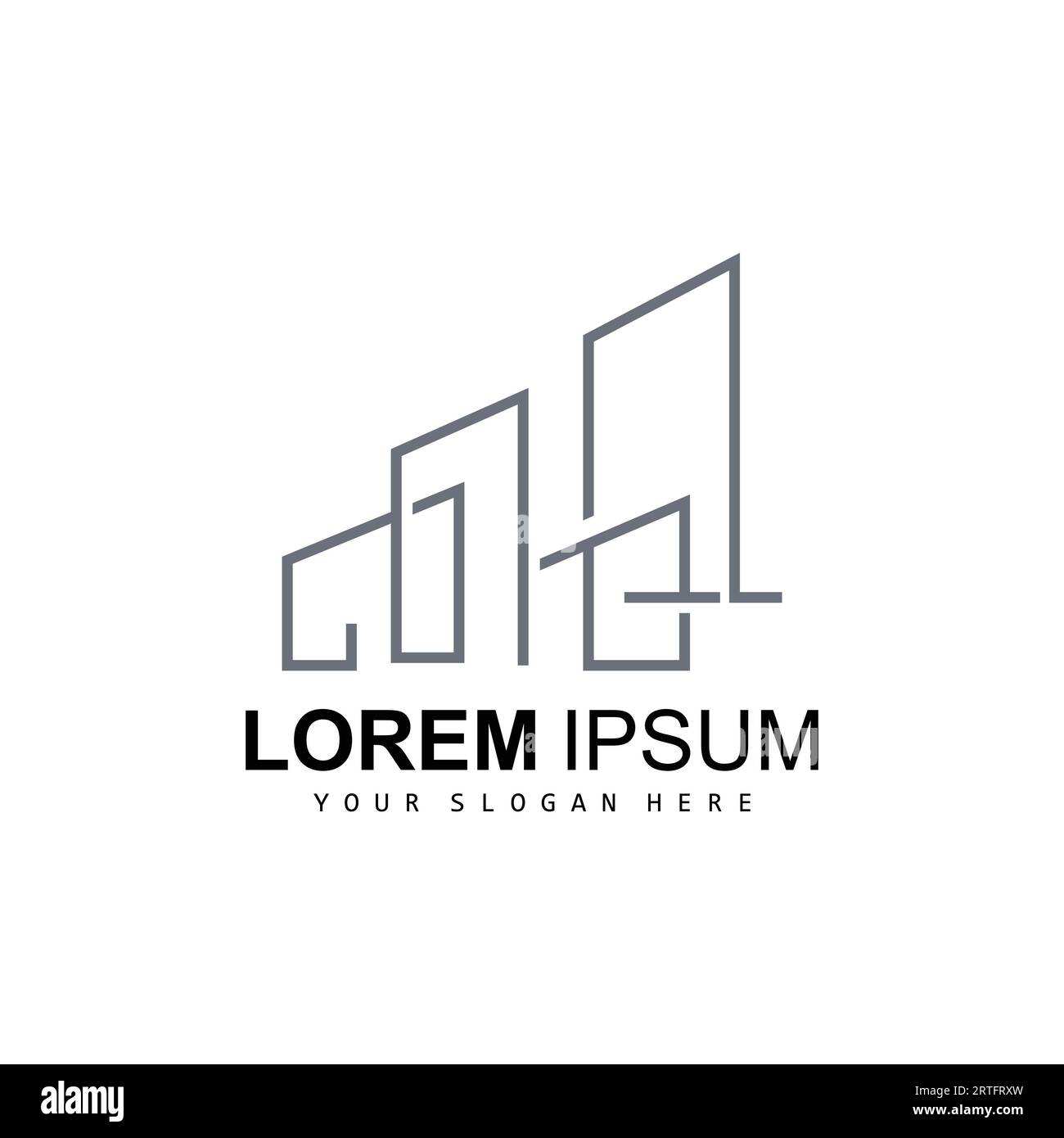 House Logo, Building Furniture Design, Construction Vector, Property