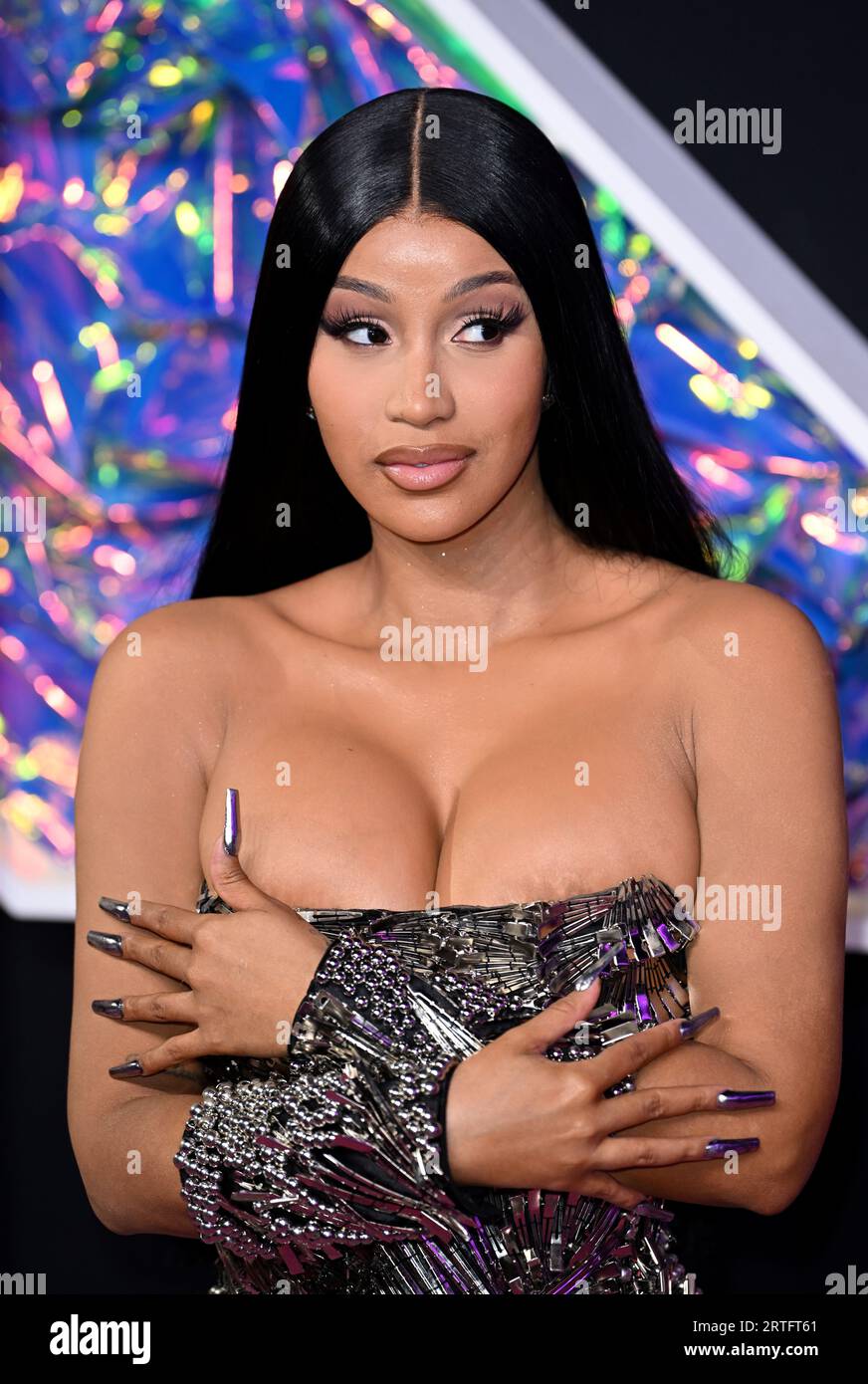 Newark, USA. September 12th, 2023. Cardi B arriving at the 2023 MTV Video  Music Awards, the Prudential Center, New Jersey. Credit: Doug  Peters/EMPICS/Alamy Live News Stock Photo - Alamy