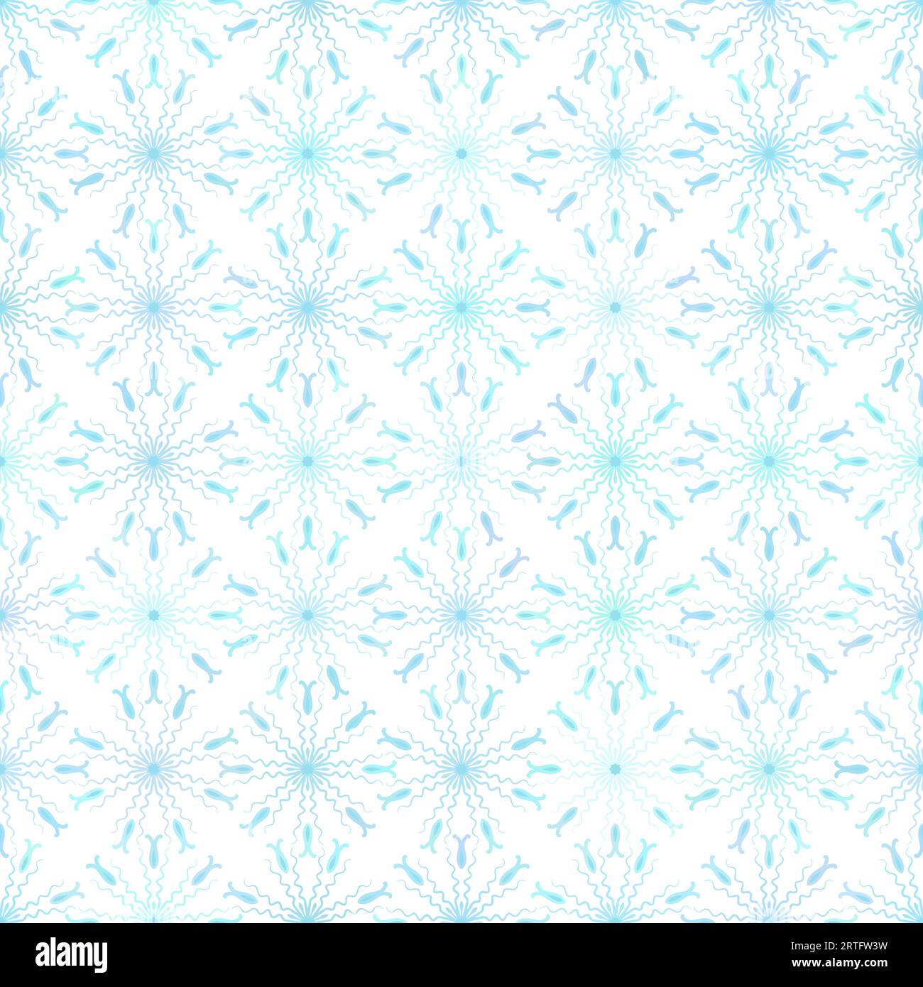 Abstract vector background Seamless ornamenta bluel texture Stock Vector